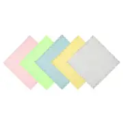 5Pcs Cleaning Cloth Soft Musical Instrument Cleaning Cloth Violin Cleaning Cloth