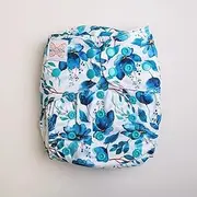Monarch Reusable Pocket Cloth Nappy, Ocean Meadow