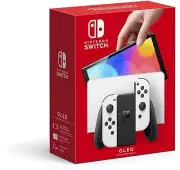 Nintendo OLED w/ White Joy-Con White, Nintendo Switch - (UAE Version)