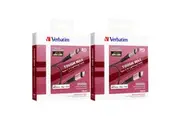 2x Verbatim 1.2m Type C to Lightning MFI-Certified Cable with Kevlar Rose Gold