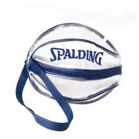在飛比找蝦皮商城優惠-SPALDING 斯伯丁 公司現貨 單顆裝籃球瓢蟲袋 黑/藍