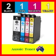 5x Ink Cartridges 702 XL 702XL for Epson Workforce PRO WF-3720 WF-3725 WF-3730