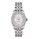 【TISSOT】天梭 Ballade COSC 80小時矽游絲機械女錶-銀/32mm(T1082081111700)