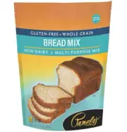 Pamelas Bread Mix Gluten Free + Whole Grain Non Dairy - 4 Lb - Pack of 6