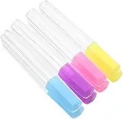 ARTSEWPLY 8Pcs Transparent Sewing Needles Storage Case Portable Needle Containers for Easy Identification Versatile Organizer for Hand Sewing Embroidery and Crafts