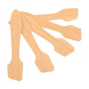 5pcs Makeup Spatula Wooden Spatula Set Mini Small Spatula For Food Bottle