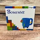 BOMENNE Build-on Brick Mug, Holds 12 Oz., Food Safe, BPA Free LEGO Compatible