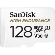 SANDISK MSD128HE 128G Micro SD Card High Endurance 100Mb SD Adapter