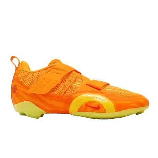 Nike 自行車鞋 Wmns Superrep Cycle 2 NN 女鞋 橘 黃 輕量 魔鬼氈 訓練 單車鞋 DH3395-800