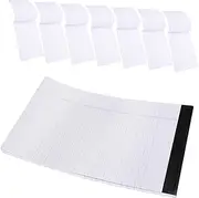 GANAZONO 8pcs Legal Writing Pads A5 Memo Pads Wide Ruled Tearable for School Office and Home