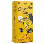 GrownAs Vegan Mac & Cheese, 25g of Protein per Pack - Dairy-Free, High Protein