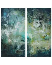 Ready2HangArt Bueno Exchange LXX-C 2pc Wrapped Canvas Wall Art by Tristan Scott
