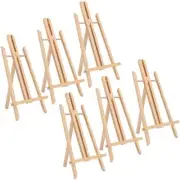 6 Pack 16" Art Easel Stand Tabletop Wooden Display Stand Photo Holder Display...