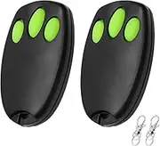 2PCS Garage Remote Compatible with Merlin+ C945 C943 C940 CM842 Garage Door Remote Replacement 433.92MHz Rolling Code Remote Control