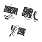 USB Router Cooling Fan DIY TV Box With Switch Protective Net Desktop