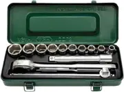 ASH VJS4100 Hex socket wrench set 12.7mm 13PCS 10-26mm Manual with Case New