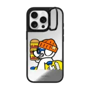 iPhone 16 Pro Mirror Ring Stand Case MagSafe Compatible What's UP JOHN! (Mega burger)