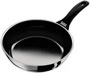 Silit 2110181811 Uncoated Professional with Flame Protection Silargan Functional Ceramic Frying Pan, Black, 20 cm