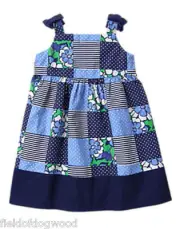 NWT Gymboree SPRING PREP Patchwork Dress 12-18 months 2T Girl Toddler