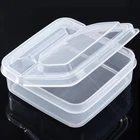 Transparent Butter Block Storage Box Freezer Organizer For Fridge