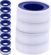 NOLITOY 12 Rolls Sealing Tape for Plumbing High Temperature Resistant Pipe Thread Tape Excellent Leak Prevention for Shower Heads and Piping Systems Easy Installation and Broad