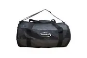Mirage Mesh Resort 65x34cm Duffle Fitness Travel Gym Bag w Carry Handles Black