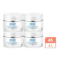 在飛比找momo購物網優惠-【ZEFF】日本素顏霜45gx4入(旅日必買 自然水潤奶油肌