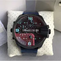 在飛比找Yahoo!奇摩拍賣優惠-DIESEL手錶 DZ7373潮流酷炫黑色不鏽鋼錶帶腕錶/男