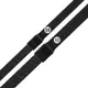 Watchband / 8.10mm / 各品牌通用 細緻透亮 輕巧耐用 米蘭編織不鏽鋼錶帶 黑色