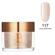 Billionaire SNS Gelish Dip Dipping Acrylic Nail Powder 117 Ivory Shimmer 56g