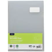 J.Burrows A4 Recycled Letter Files Clear 10 Pack