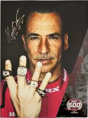 Helio Castroneves Signed Indy 500 2022 Program - Only 5 available