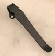 Matte Black Titanium Pocket Clip Made For Benchmade Osborne 940 943 Knife
