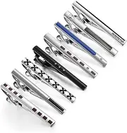 [KUHBDIE] Enamel Tie Clip Set with Diamond Tie Clip