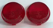 Replacement Turn Signal Lenses (Red) for Honda Cruisers - Also Kawasaki Vulcan