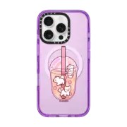 iPhone 16 Pro Impact Case MagSafe Compatible Cream Boba by PIKARAR