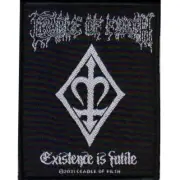 Cradle Of Filth Existence Is Futile Symbol Patch Official Metal Band Merch