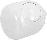 GAROZATION Miniature Opened Cloche Jar for DIY Micro Landscape for Home Decor Office Desk Easy Maintenance for Small Spaces