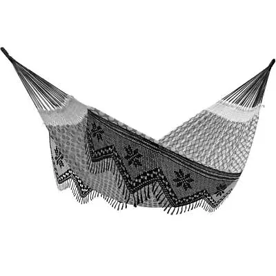 Vivere Hammock Bed 1"x67"X156" Authentic Brazilian Cotton Bohemian Luxury Luxo