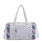 Vera Bradley Cotton Large Travel Duffle Bag Magnifique Leaf