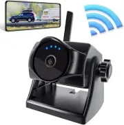 1080P Magnetic Wireless Backup Camera, WiFi Hitch Camera with Long-Lasting Batte