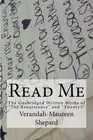 Read Me: The Unabridged Written Works of "The Renaissance" and "Twenty5" by Vera