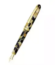 PLATINUM #3776 Celluloid Fountain Pen CALICO GT Fine Nib PTB-35000S#67-3