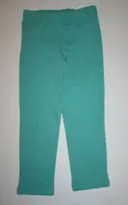 New Carter's Girls Green Jeggings Glitter Pants 4T 5T 6 year Sparkle Holiday