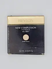 NEW REVLON New Complexion Powder -WARM BEIGE