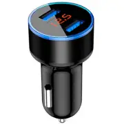 ABS Fast Car Charger Dual USB Port Power Adapter Socket For Apple iPhone Samsung (for: Daihatsu)