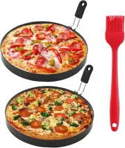 8" Omelette Ring for Griddle,2 Packs Non-Stick Stainless Steel Omelette Ring Pan