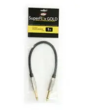 SuperFlex GOLD SFI-1SS Premium Instrument Cable 1'