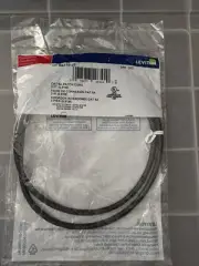 Leviton 6AS10-3E 3FT / .91M Cat 6A Black Patch Cable TVS Ethernet