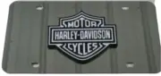 Harley Davidson Stainless 3D Chrome Mirrored License Plate